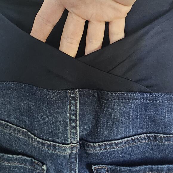 NWT Isabel Maternity Womens Jeans 6 Skinny Super Stretch Back Support 29 inseam - Picture 7 of 15